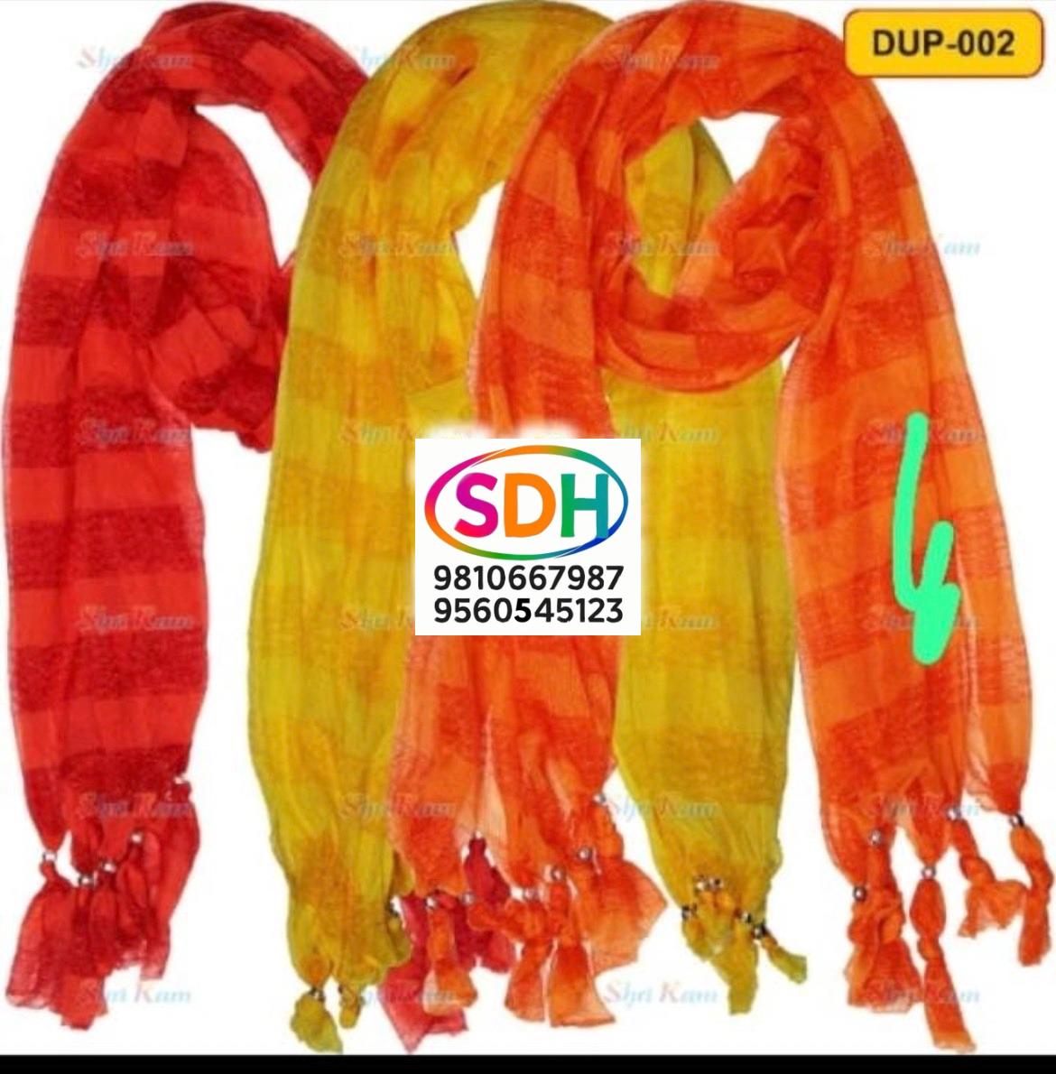 Gradient Chiffon Dupatta swatch