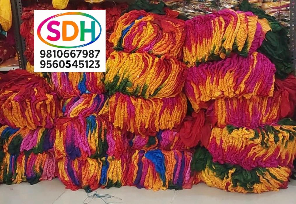 Multicolour Bandhani Lot swatch