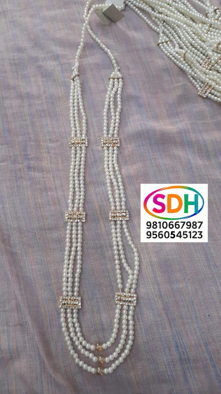 Three Line Pearl Mala swatch