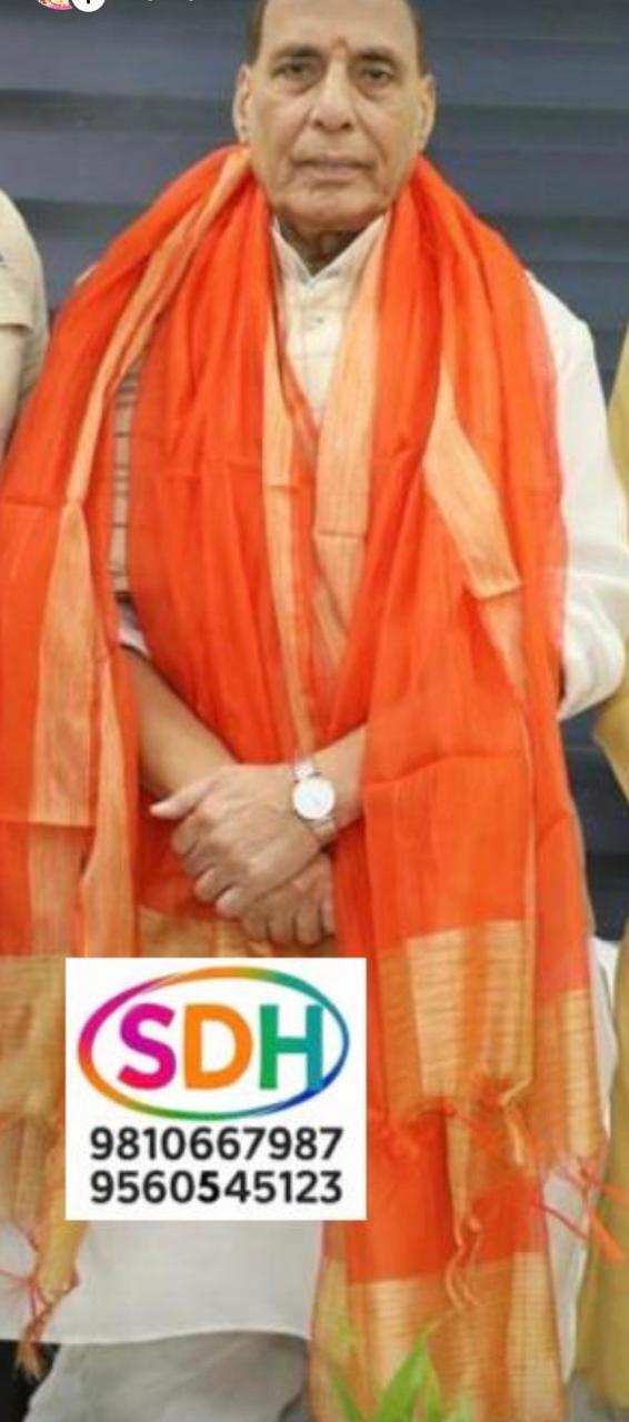 Saffron Political Stole swatch